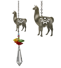 Load image into Gallery viewer, Llama Crystal Fantasy Suncatcher