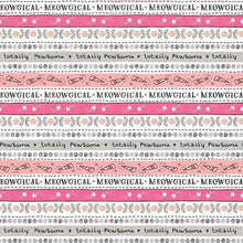Load image into Gallery viewer, michael miller meowgical stripe