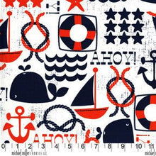 Load image into Gallery viewer, Michael Miller - Ahoy Matey - 1/2 YARD CUT