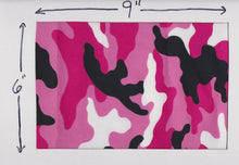 Load image into Gallery viewer, Quilting Treasures - Pink and Black Camouflage - 1/2 YARD CUT