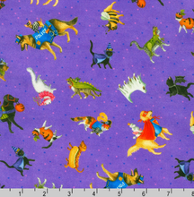Load image into Gallery viewer, Robert Kaufman - Trick or Treat - Dogs and Cats Gumdrop - 1/2 YARD CUT