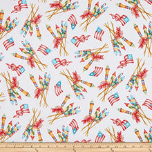 Load image into Gallery viewer, End of Bolt - Vintage Fireworks - White - 32"
