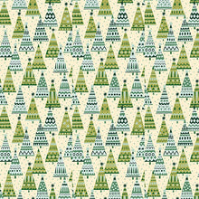 Load image into Gallery viewer, Riley Blake - Liberty Fabrics - Festive Fair - Frosty Forest - 1/2 YARD CUT

