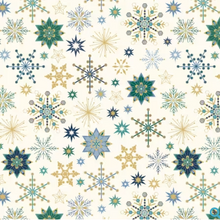 Load image into Gallery viewer, P &amp; B Textiles - Deco the Halls - Snowflakes  - 1/2 YARD CUT
