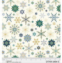 Load image into Gallery viewer, P &amp; B Textiles - Deco the Halls - Snowflakes  - 1/2 YARD CUT
