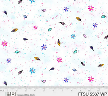 Load image into Gallery viewer, P&amp;B Textiles - Flower to the Sun - Paint Splatter &amp; Petal Toss - 1/2 YARD CUT
