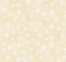 Load image into Gallery viewer, Maywood Studios - Christmastime - Snowflakes - Cream - 1/2 YARD CUT
