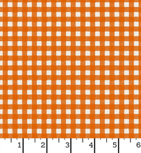 Load image into Gallery viewer, Maywood Studios - Pumpkin Grove - Orange Gingham - 1/2 YARD CUT
