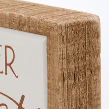 Load image into Gallery viewer, Camper Sweet Camper Mini Block Sign
