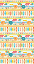 Load image into Gallery viewer, Benartex - Beach Retreat - Stripe Multi - 1/2 YARD CUT

