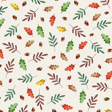 Load image into Gallery viewer, Benartex - Harvest Beginnings - Leaves &amp; Acorns - 1/2 YARD CUT
