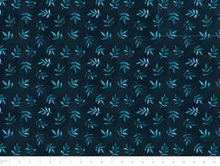 Load image into Gallery viewer, Camelot - Twilight Pack - Autumn Foliage - Blue - 1/2 YARD CUT
