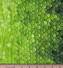 Load image into Gallery viewer, Camelot - Kaleidoscope - Ombre Raindrops - Green - 1/2 YARD CUT

