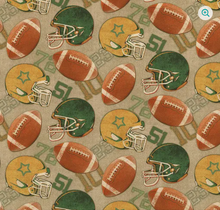 Load image into Gallery viewer, Benartex - Touchdown - Football Season - 1/2 YARD CUT
