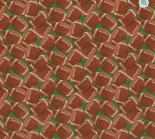 Load image into Gallery viewer, Benartex - Touchdown - Footballs - 1/2 YARD CUT
