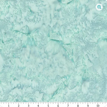 Load image into Gallery viewer, Hoffman - 1895 Bali Batik Watercolors - Aqua - 1/2 YARD CUT
