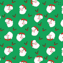 Load image into Gallery viewer, Camelot - North Pole Social Club - Holly Jolly Santa - 1/2 YARD CUT
