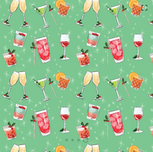 Load image into Gallery viewer, Camelot - North Pole Social Club - Happy Hour - 1/2 YARD CUT
