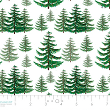 Load image into Gallery viewer, Camelot - North Pole Social Club - Festive Forest - 1/2 YARD CUT
