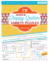 Load image into Gallery viewer, More Happy Quilter Variety Puzzles
