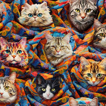 Load image into Gallery viewer, 3 Wishes - Purrfectly Playful - Purrfect Purr-ito - 1/2 YARD CUT
