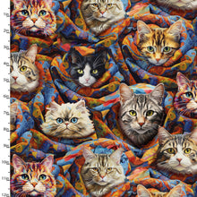 Load image into Gallery viewer, 3 Wishes - Purrfectly Playful - Purrfect Purr-ito - 1/2 YARD CUT
