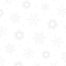 Load image into Gallery viewer, Qt Fabrics - Quilting Illusions - White Snowflake - 1/2 YARD CUT

