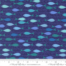 Load image into Gallery viewer, Moda Fabrics - Reef - School of Fish - 1/2 YARD CUT
