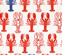 Load image into Gallery viewer, Northcott - Take Me to the Beach - Lobsters - 1/2 YARD CUT
