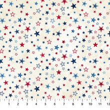 Load image into Gallery viewer, Northcott - Stonehenge Stars &amp; Stripes 14 - Stars - 1/2 YARD CUT
