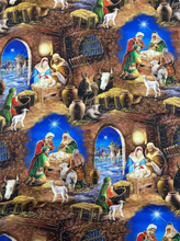 Load image into Gallery viewer, QT Fabrics - A King is Born Main - 1/2 YARD CUT
