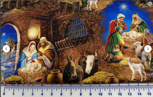 Load image into Gallery viewer, QT Fabrics - A King is Born Main - 1/2 YARD CUT
