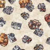 End of Bolt - Globetrotter - Cameras Parchment - 10
