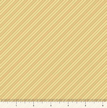 Load image into Gallery viewer, QT Fabrics - Life is Better with Friends - Diagonal Stripe Straw - 1/2 YARD CUT
