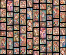 Load image into Gallery viewer, QT Fabrics - Enchanted - Fairy Portrait Patches - 1/2 YARD CUT
