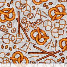 Load image into Gallery viewer, QT Fabrics - Brewmaster - Pretzels - 1/2 YARD CUT
