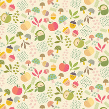 Load image into Gallery viewer, QT Fabrics - Autumn Smiles - Fruit &amp; Foliage - 1/2 YARD CUT
