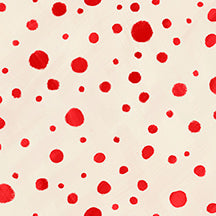 Load image into Gallery viewer, QT Fabrics - Gnome for the Holidays - Dots - Cream - 1/2 YARD CUT
