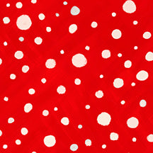 Load image into Gallery viewer, QT Fabrics - Gnome for the Holidays - Dots - Red - 1/2 YARD CUT
