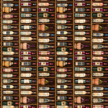 Load image into Gallery viewer, QT Fabrics - Cork &amp; Barrel - Wine Bottle Stripe - 1/2 YARD CUT
