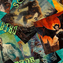 Load image into Gallery viewer, QT Fabrics - Gotta Have It - Classic Movie Monsters - 1/2 YARD CUT
