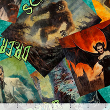 Load image into Gallery viewer, QT Fabrics - Gotta Have It - Classic Movie Monsters - 1/2 YARD CUT
