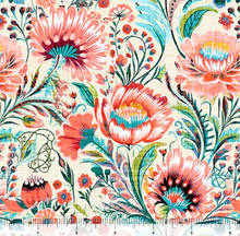 Load image into Gallery viewer, QT Fabrics - Exotica - Mixed Floral - 1/2 YARD CUT
