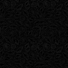 Load image into Gallery viewer, Qt Fabrics - Quilting Illusions - Black Shells - 1/2 YARD CUT
