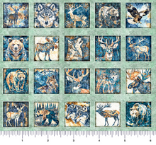 Load image into Gallery viewer, QT Fabrics - Mountain Splendor - Lodge Animal Pictures - Panel
