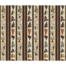 Load image into Gallery viewer, QT Fabrics - Steam &amp; Steel - Train Border Stripe - 1/2 YARD CUT
