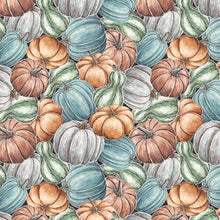Load image into Gallery viewer, Blank Quilting - Late Summer Harvest - Stacked Pumpkins - 1/2 YARD CUT
