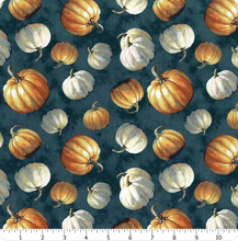 Load image into Gallery viewer, Wilmington Prints - Glorious Fall - Pumpkin Toss - 1/2 YARD CUT
