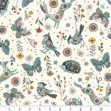Load image into Gallery viewer, Henry Glass - Norwegian Forest - Woodland Character Toss - 1/2 YARD CUT
