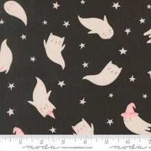 Load image into Gallery viewer, Moda Fabrics - Purrs and Boos - Cat - Black - 1/2 YARD CUT

